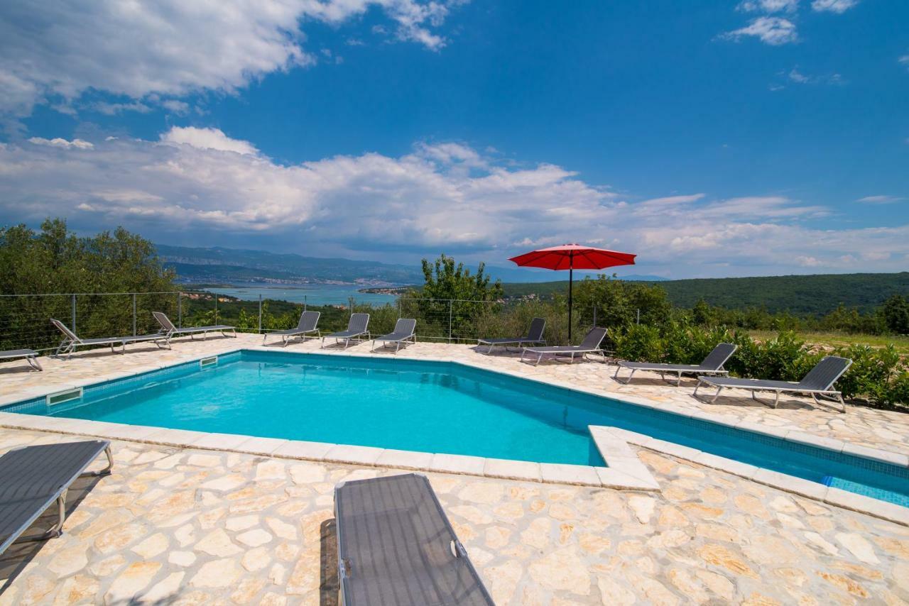 Holiday House Rosalia With Seaview And Swimming Pool Suzan ภายนอก รูปภาพ