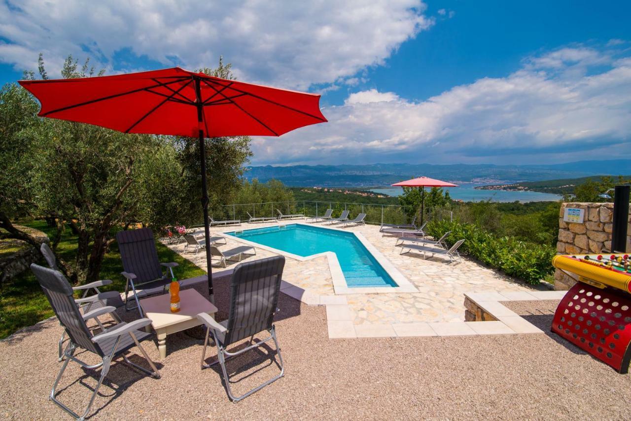Holiday House Rosalia With Seaview And Swimming Pool Suzan ภายนอก รูปภาพ